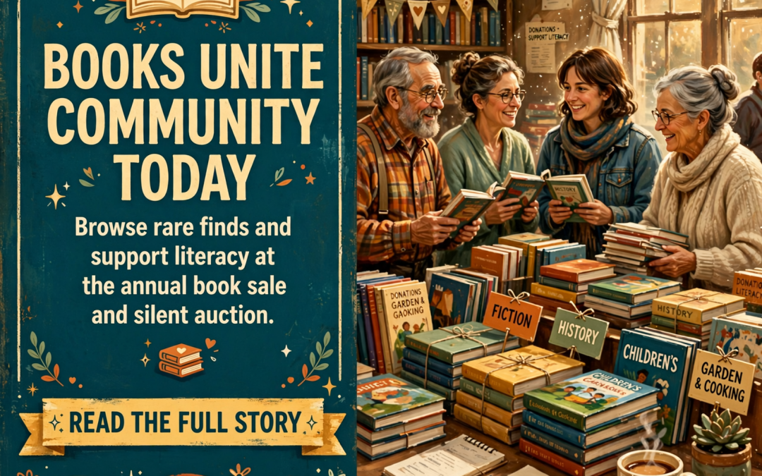 📚 Book Sale and Silent Auction Launches with Friends Day in Dunlap