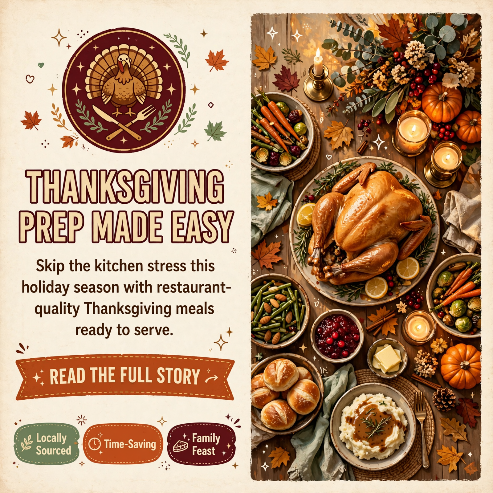 Featured image for "🦃 Mountain Top Restaurant & Catering Opens Thanksgiving Pre-Orders in Monteagle"