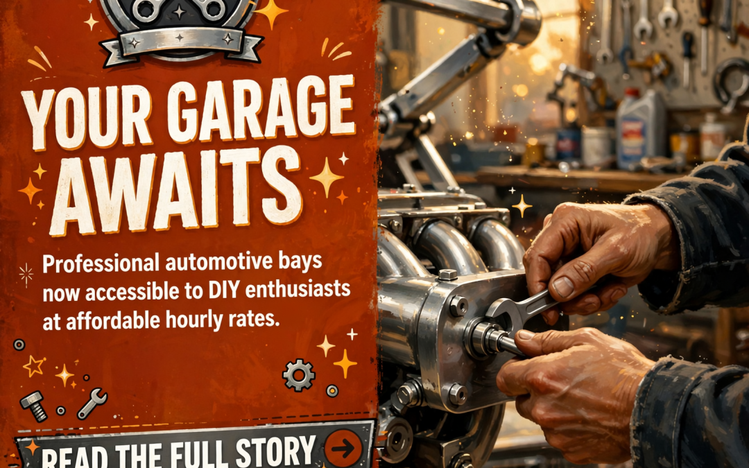 🔧 DIY Car Customization Gets Easier With Bay Rentals at Southern Drive Collective