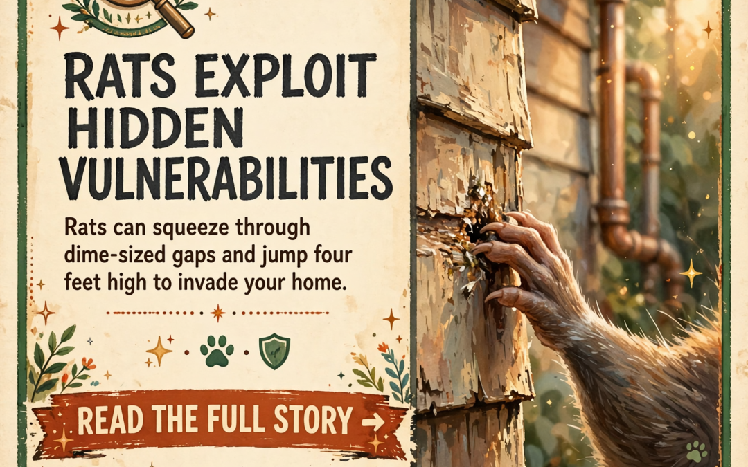 🐀 How Rats Get Inside Your Home – And What You Should Know