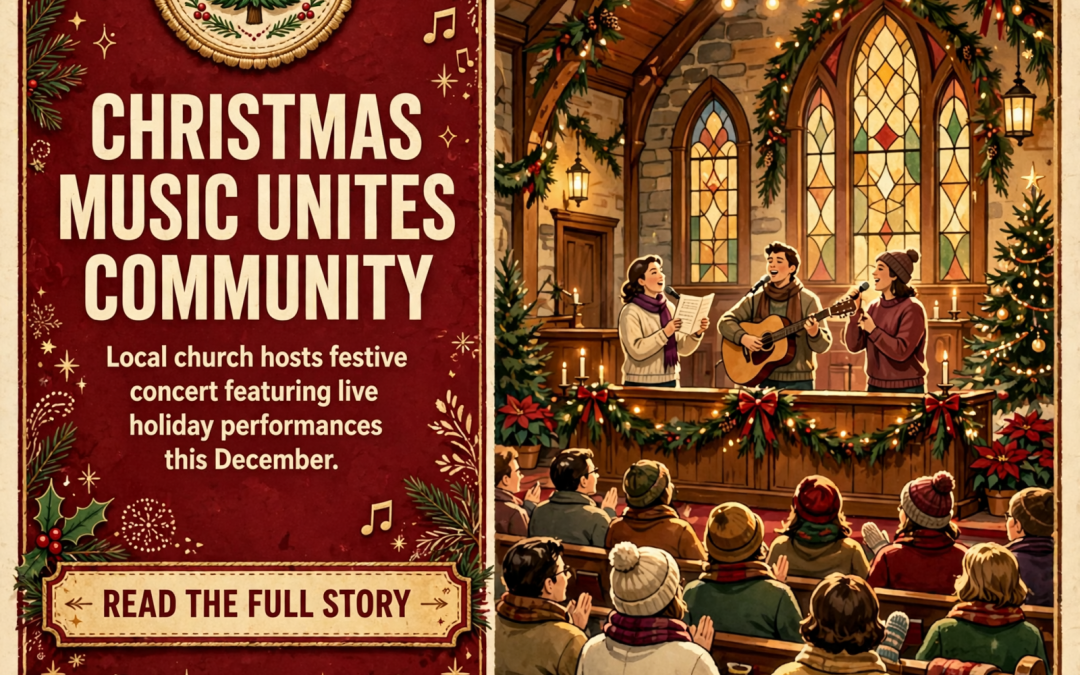 🎄 Christmas Concert Comes to First Baptist Church Whitwell on December 6th