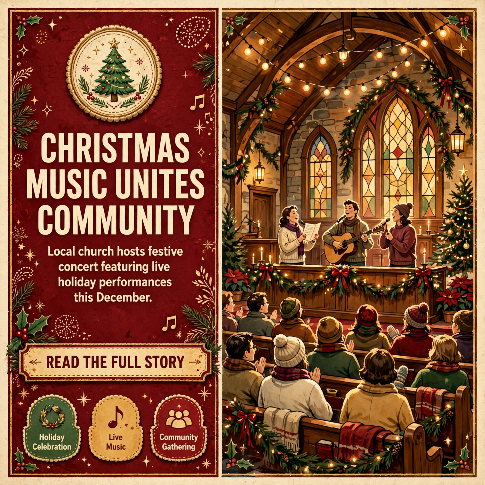 Featured image for "🎄 Christmas Concert Comes to First Baptist Church Whitwell on December 6th"