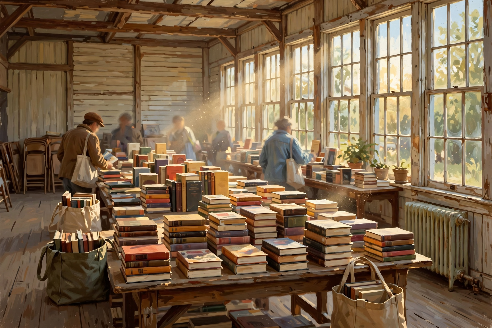 Illustration for 📚 Book Sale Day: Open to Everyone, 10 a.m. to 6 p.m.