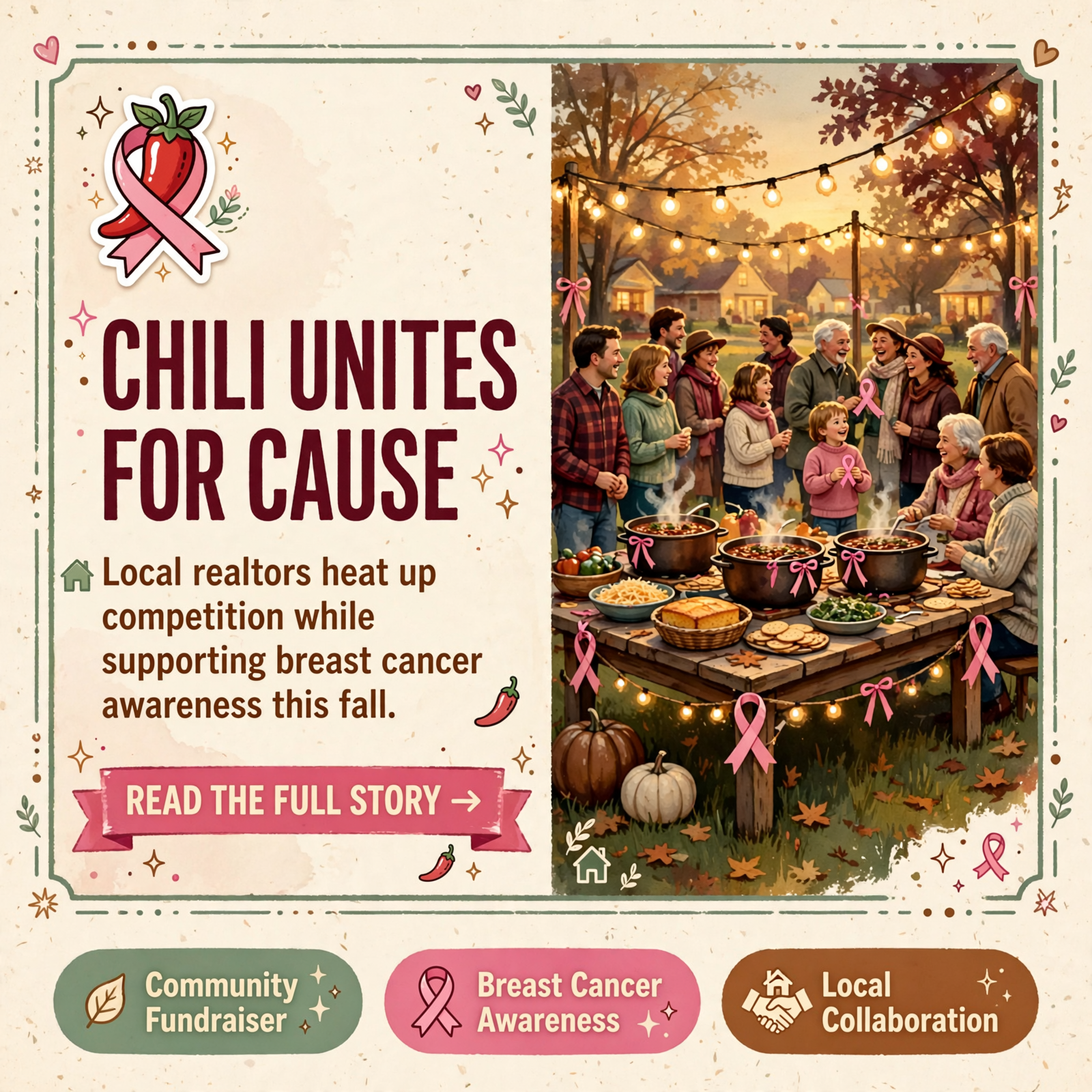 🌶️ Realtors Wear Pink Chili Cook-Off Comes to Barren Fork Brews — Featured Image Featured image for "🌶️ Realtors Wear Pink Chili Cook-Off Comes to Barren Fork Brews"