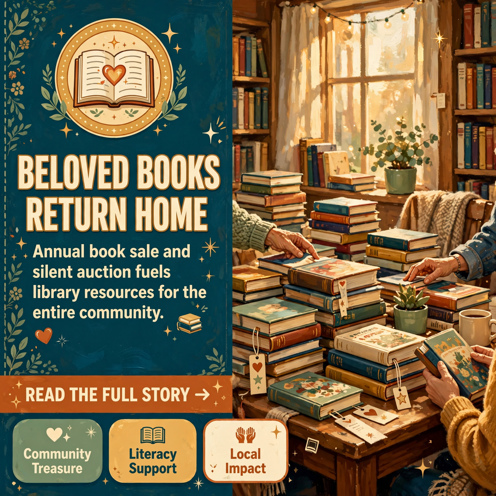 π Friends of Sequatchie County Public Library Host Annual Book Sale & Silent Auction in Dunlap β Featured Image Featured image for "π Friends of Sequatchie County Public Library Host Annual Book Sale & Silent Auction in Dunlap"