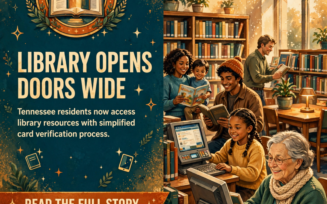 📚 Sequatchie County Public Library Opens Library Cards to All Tennessee Residents