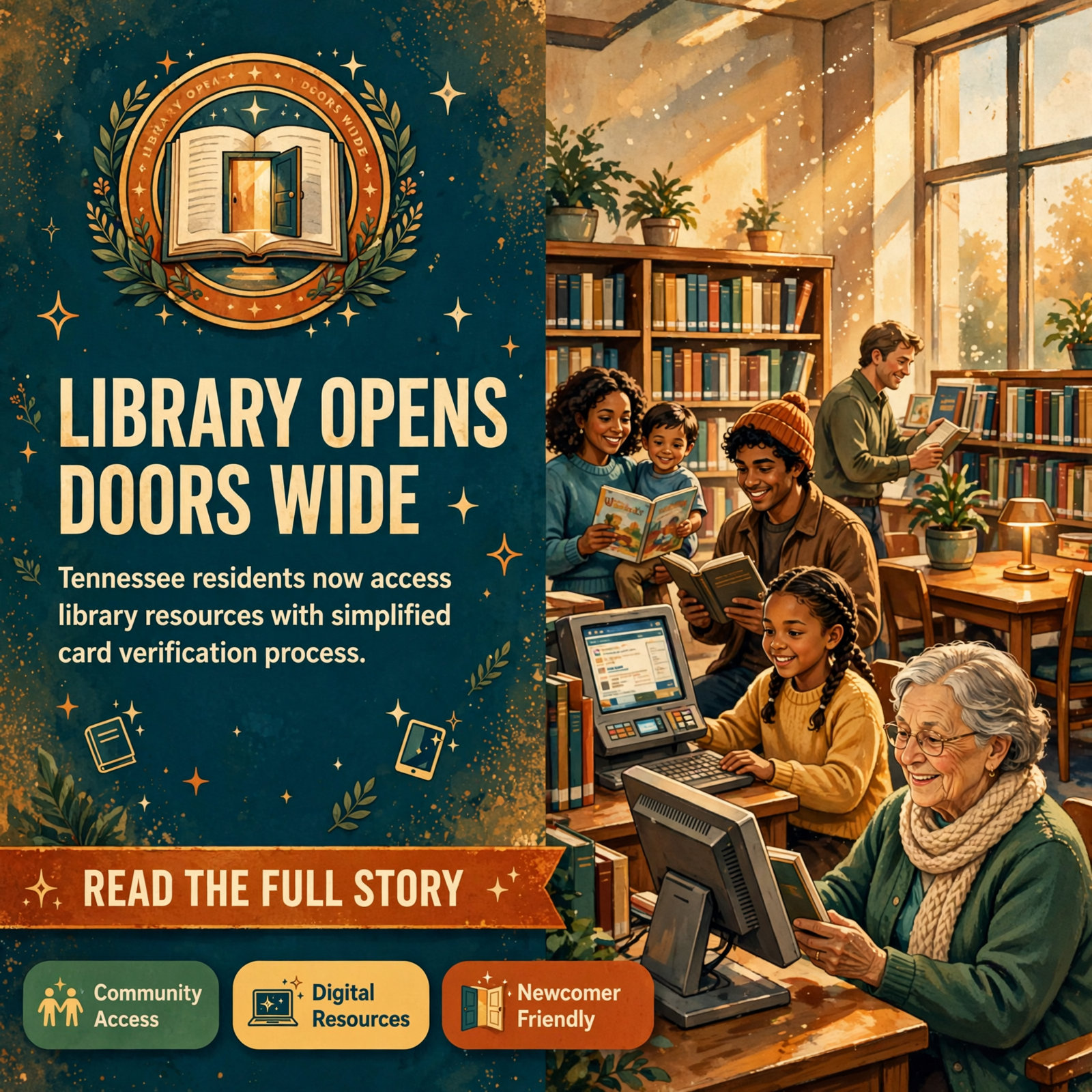 📚 Sequatchie County Public Library Opens Library Cards to All Tennessee Residents — Featured Image Featured image for "📚 Sequatchie County Public Library Opens Library Cards to All Tennessee Residents"