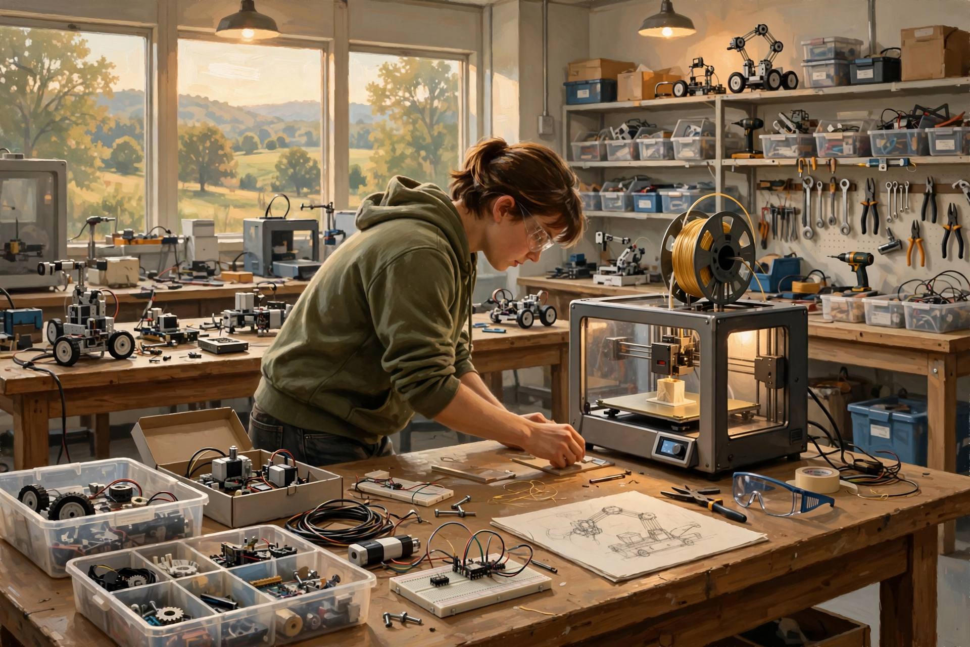 Illustration for 🔧 Regional: Hamilton County Opens a New Hands-On Lab at Volkswagen