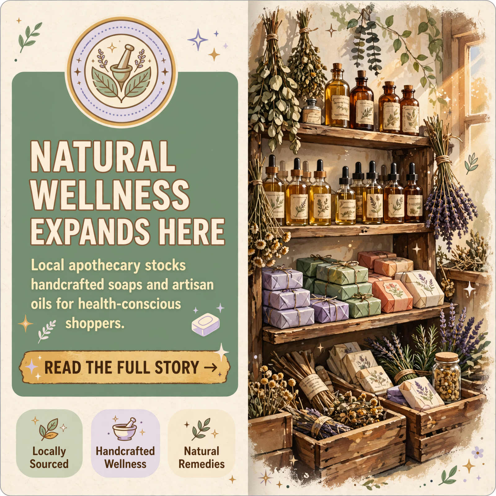 ๐ฟ Feral Forrest Pantry & Apothecary Expands with New Oils and Cold-Pressed Soaps in Dunlap โ Featured Image Featured image for "๐ฟ Feral Forrest Pantry & Apothecary Expands with New Oils and Cold-Pressed Soaps in Dunlap"