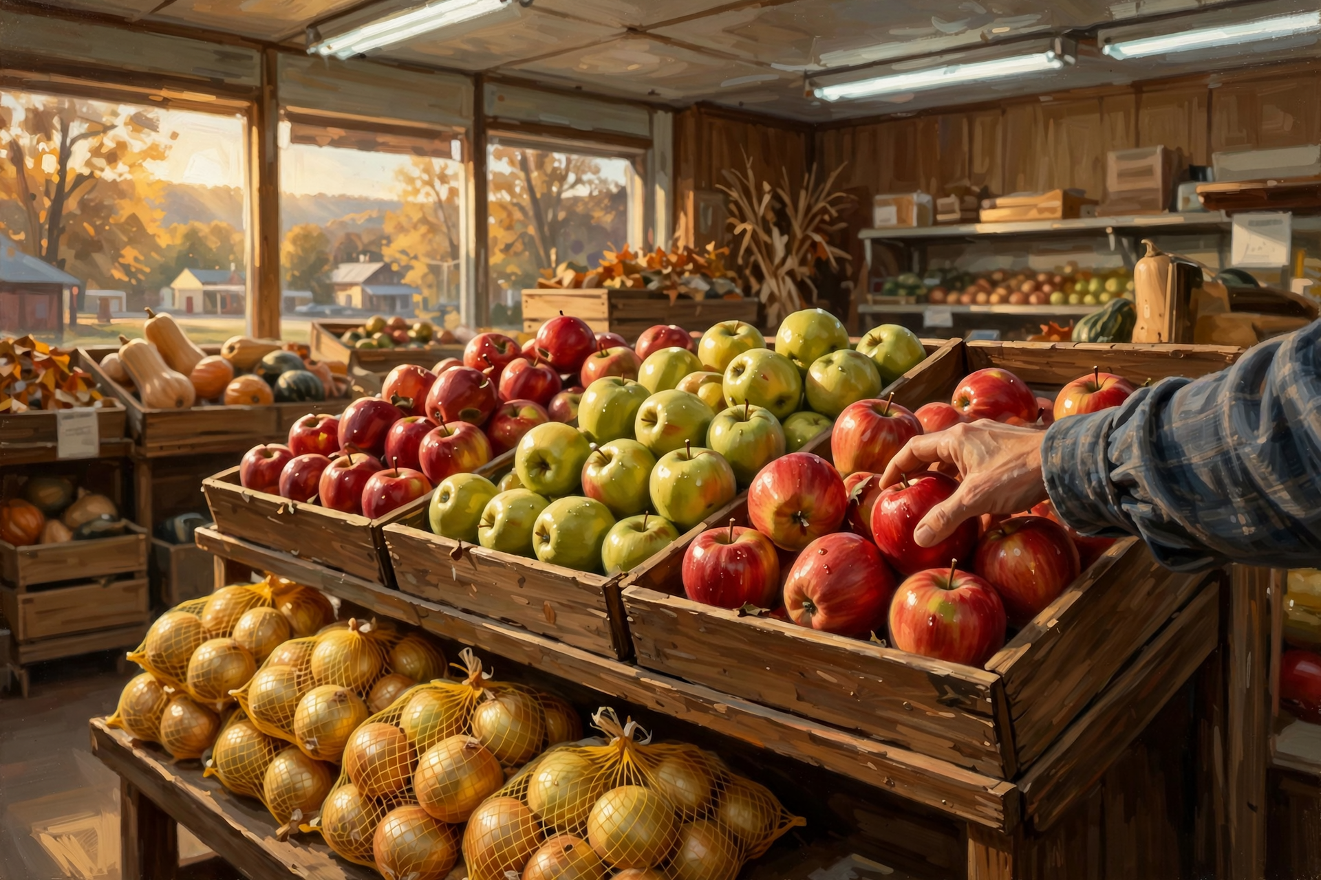 Illustration for 💵 Thursday Money Check: Chattanooga Gas Bumps Up to $3.70, Apples Are on Sale While Onions Cost More, and Older Homeowners Can Ask About Property Tax Relief