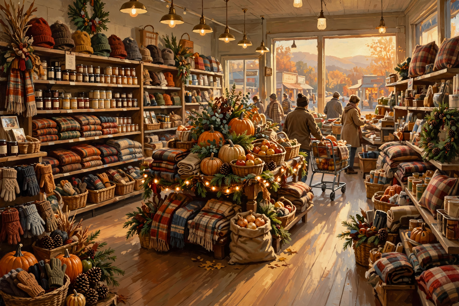 Illustration for 🎁 Stores Expect a Busy Holiday, and That Means Seasonal Jobs