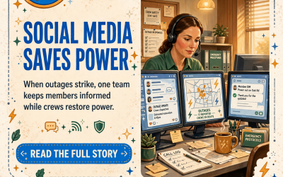 📱 Cooperative Response Center Offers 24/7 Social Media Monitoring for Utility Outages