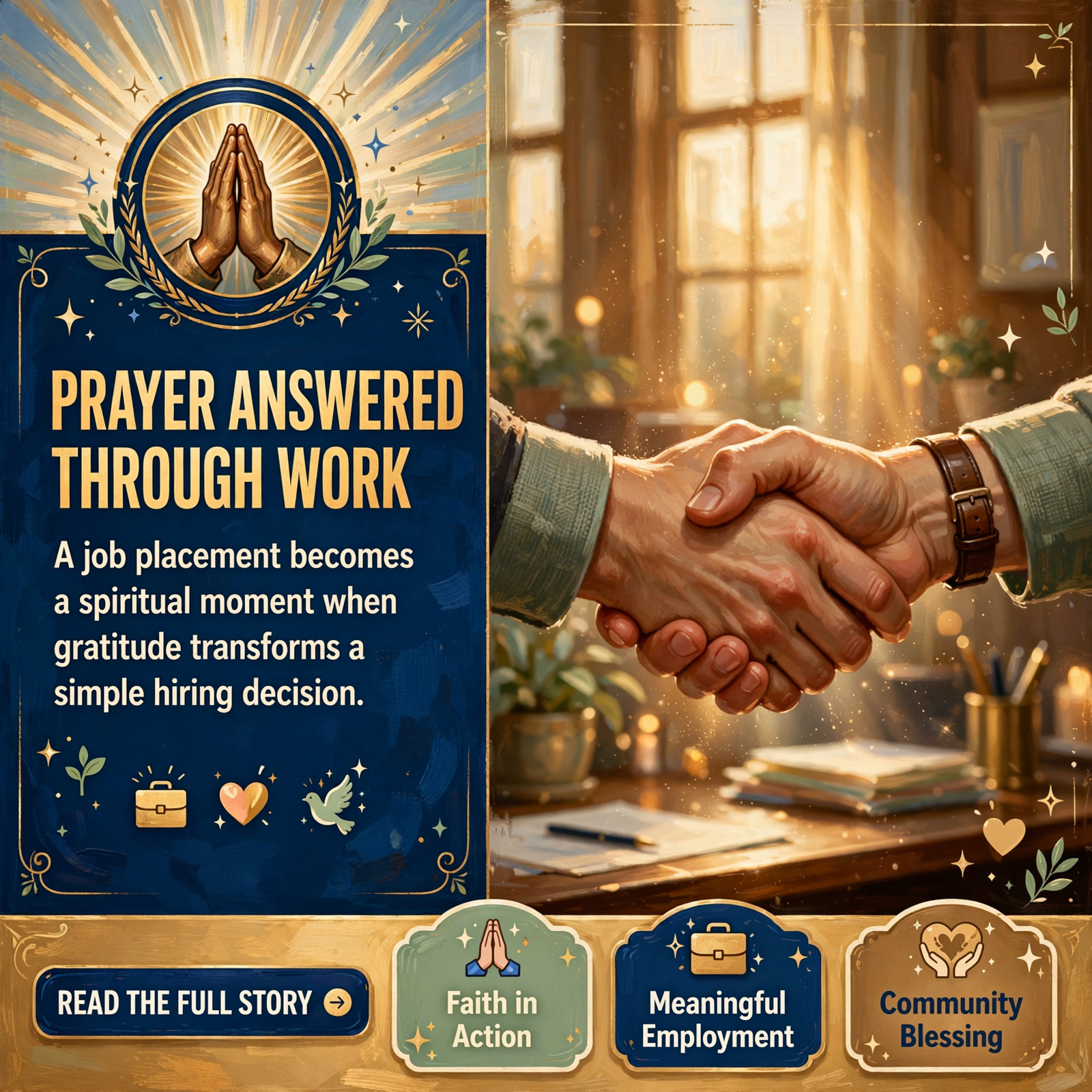 Featured image for "🙏 Job Placement Becomes Answered Prayer at Metro Industrial Services in Sparta"