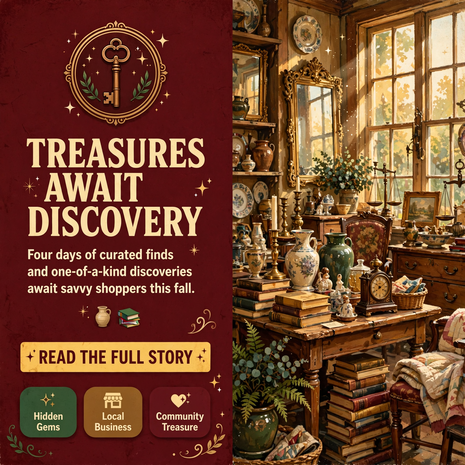 Featured image for "Estate Sale in Cookeville, TN - October 29-November 1 🏛️"