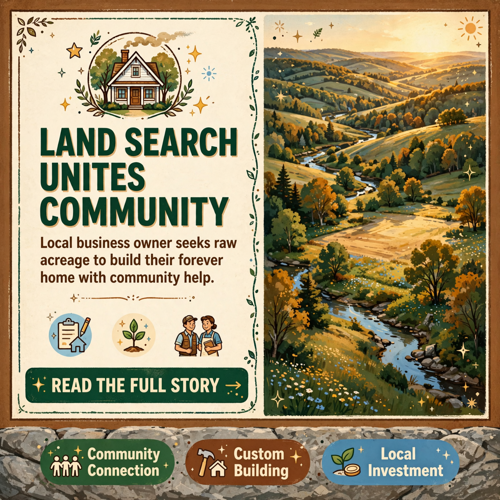 Featured image for "🏡 Land Search Underway in Sequatchie Valley - Local Business Owner Seeks Raw Property for Custom Build"