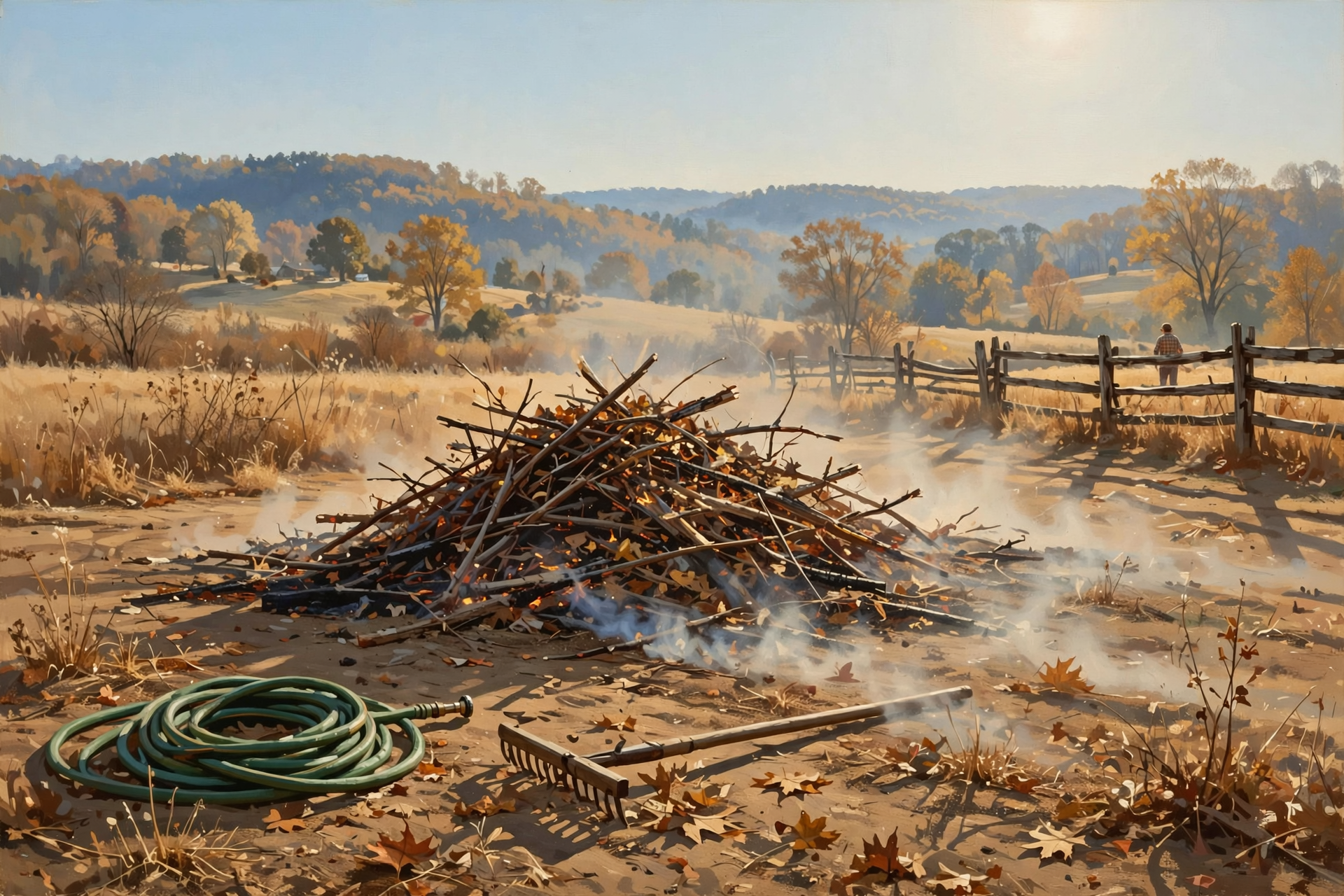 Illustration for 🔥 Burn Piles: Today and Friday Are Dry. The Weekend Is Kinder.