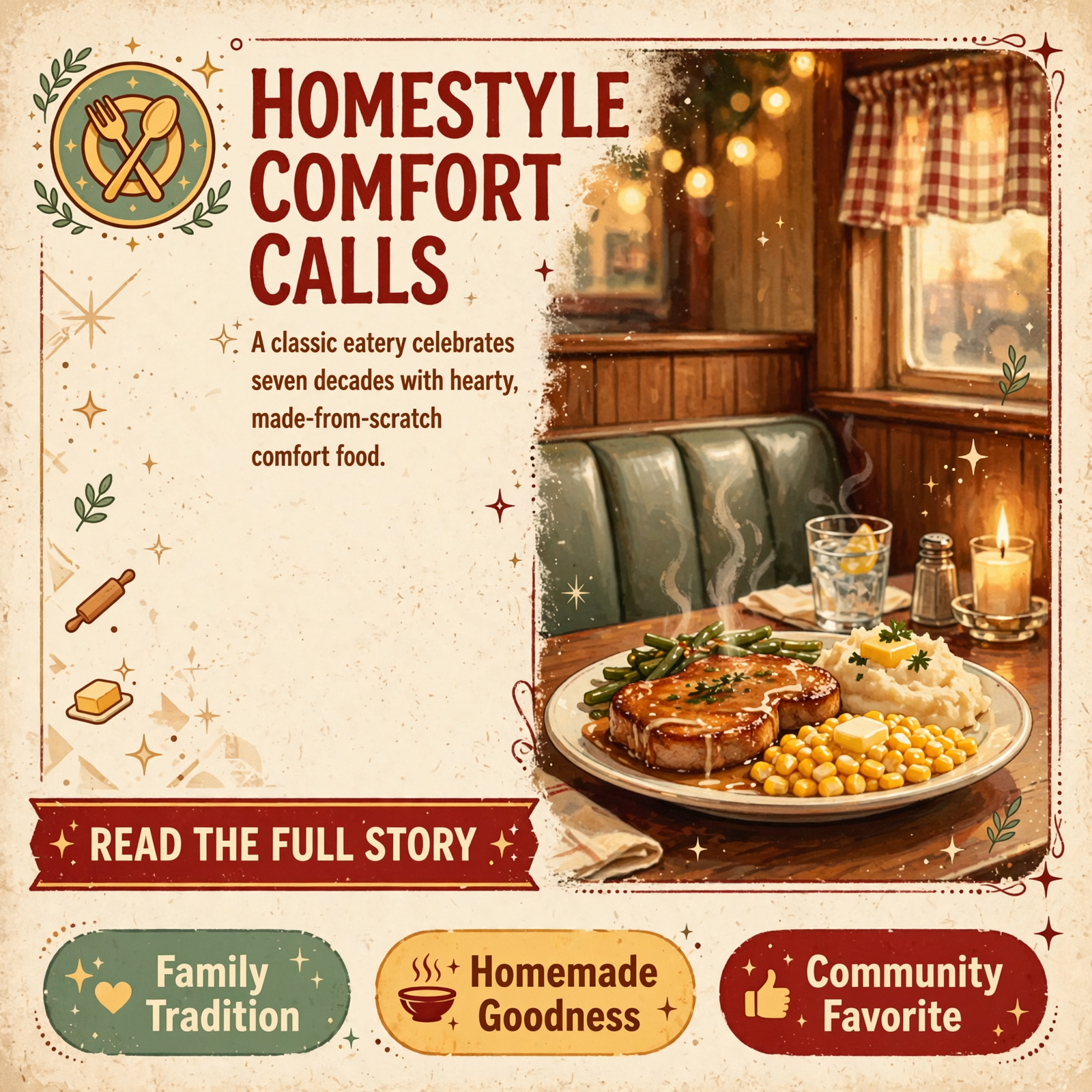 Featured image for "Dixie Freeze Serves Up Homestyle Comfort Food Special 🍽️ Thursday, October 22"