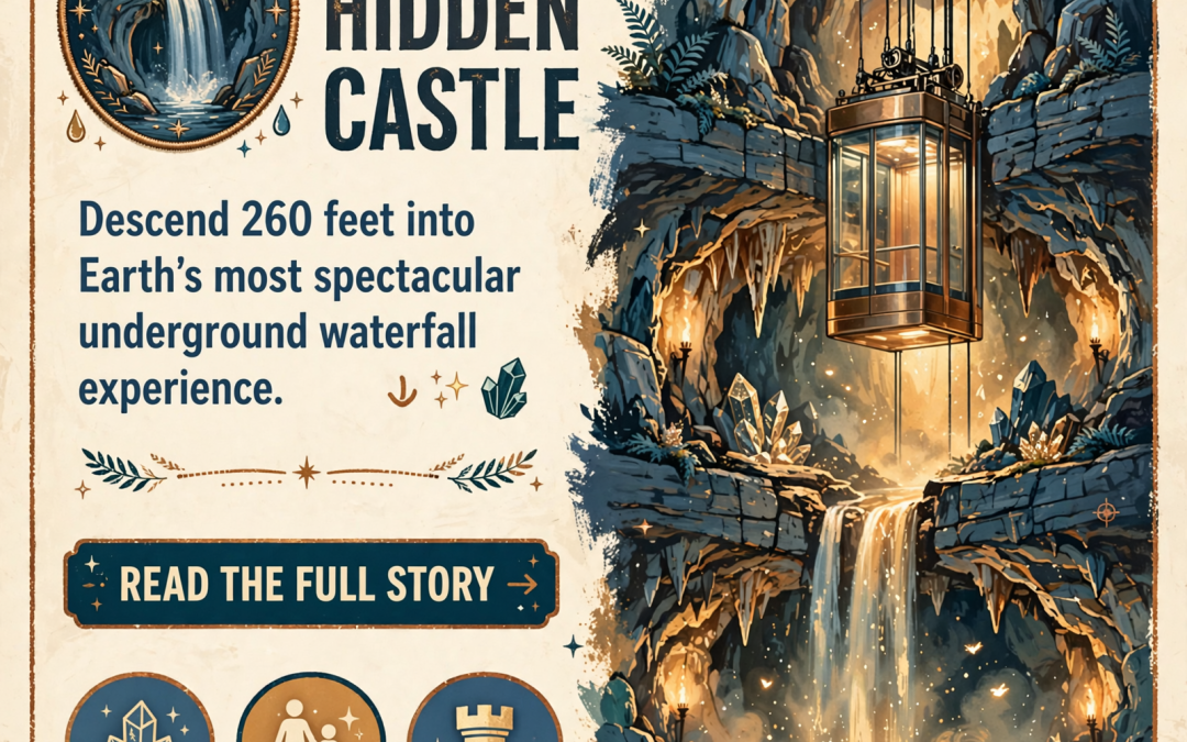 🏰 Explore Ruby Falls Castle & the Tallest Underground Waterfall in Chattanooga