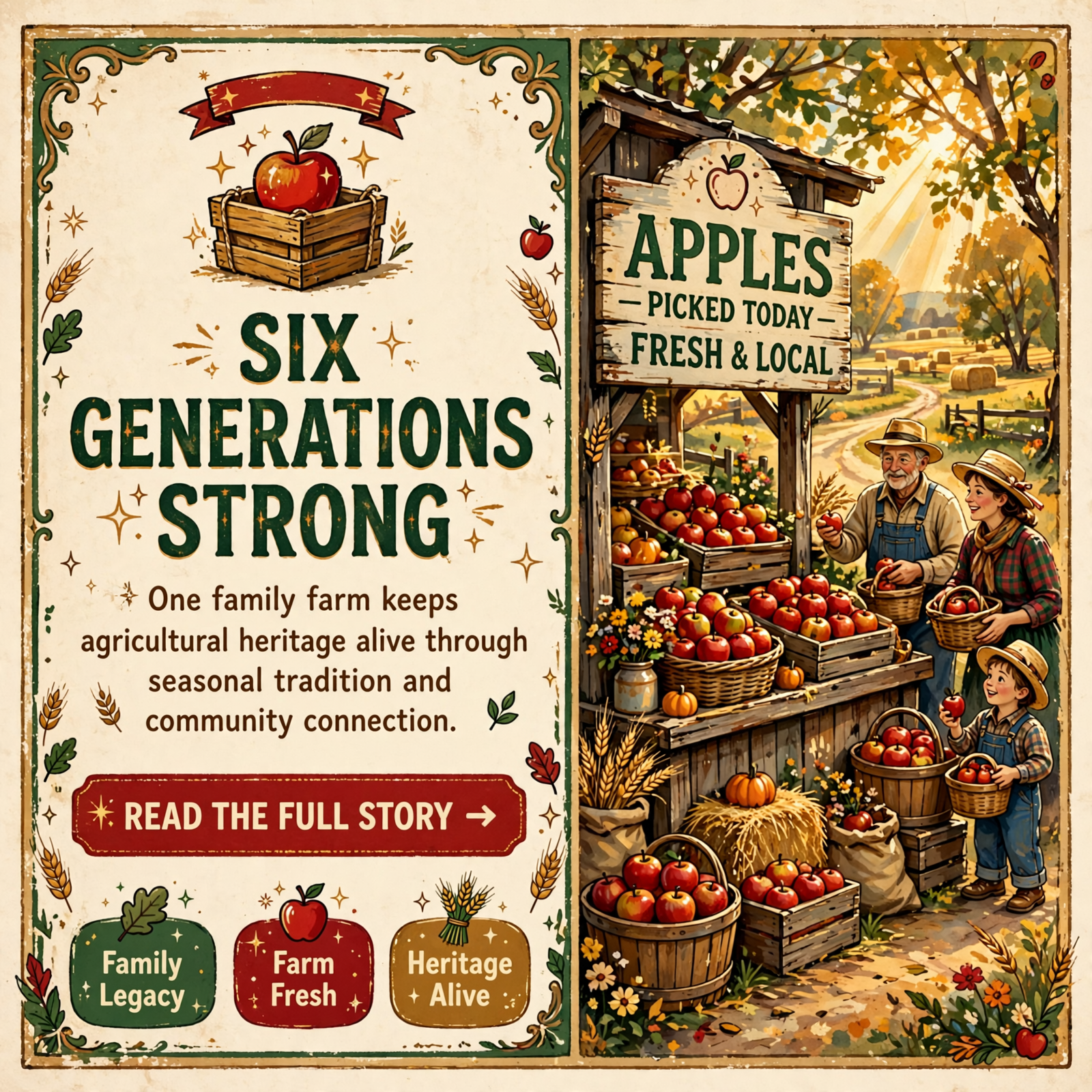 Featured image for "🍎 Oren Wooden's Apple House Keeps Six Generations of Southern Tradition Alive in Pikeville"