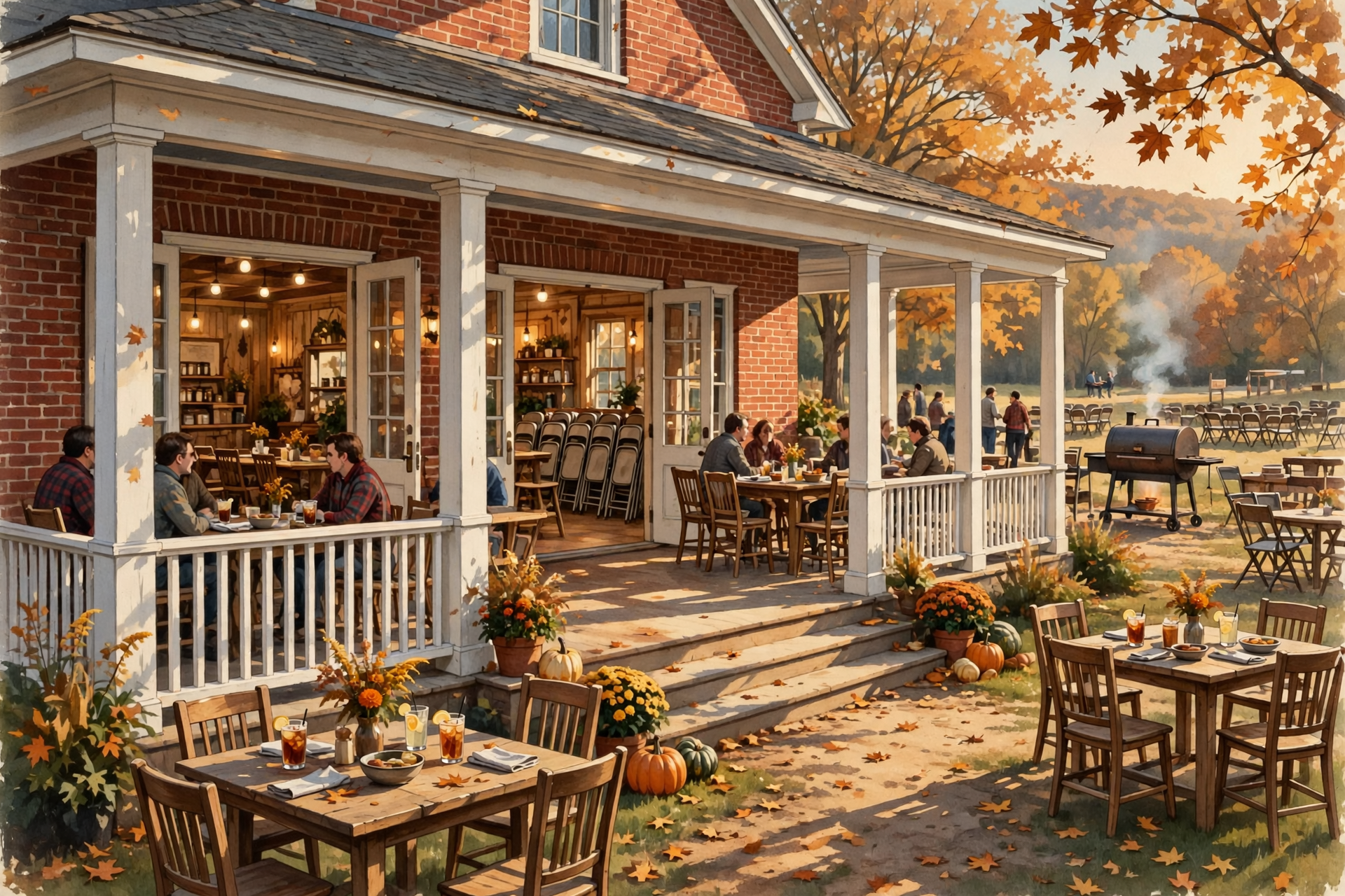 Illustration for 🍖 A Bigger Porch for the Barbecue: Holloway's Moves to Cherry Street