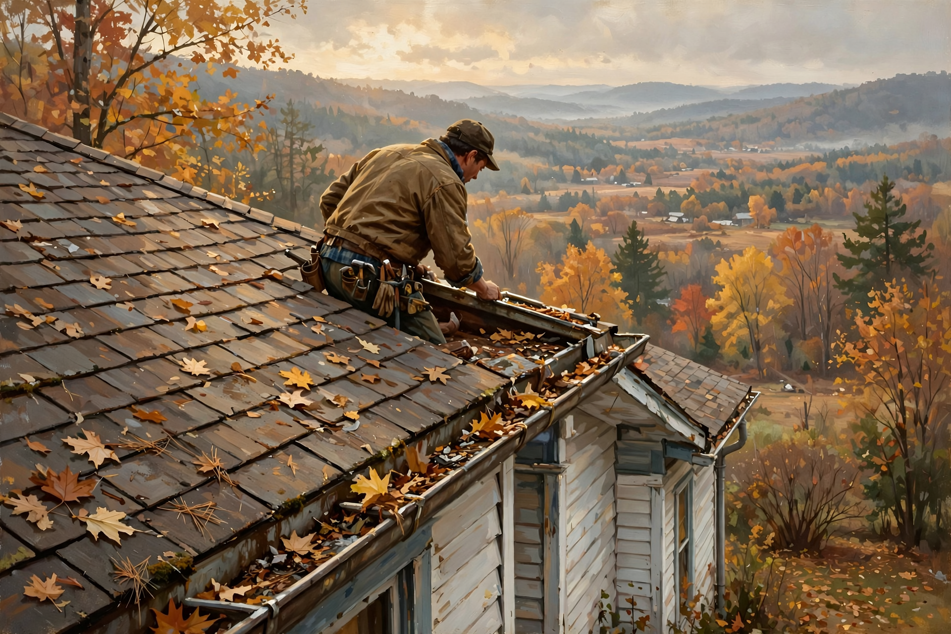 Illustration for 🏠 A Look Up Top Before the Cold: Free Roof Check-Ups in Dunlap
