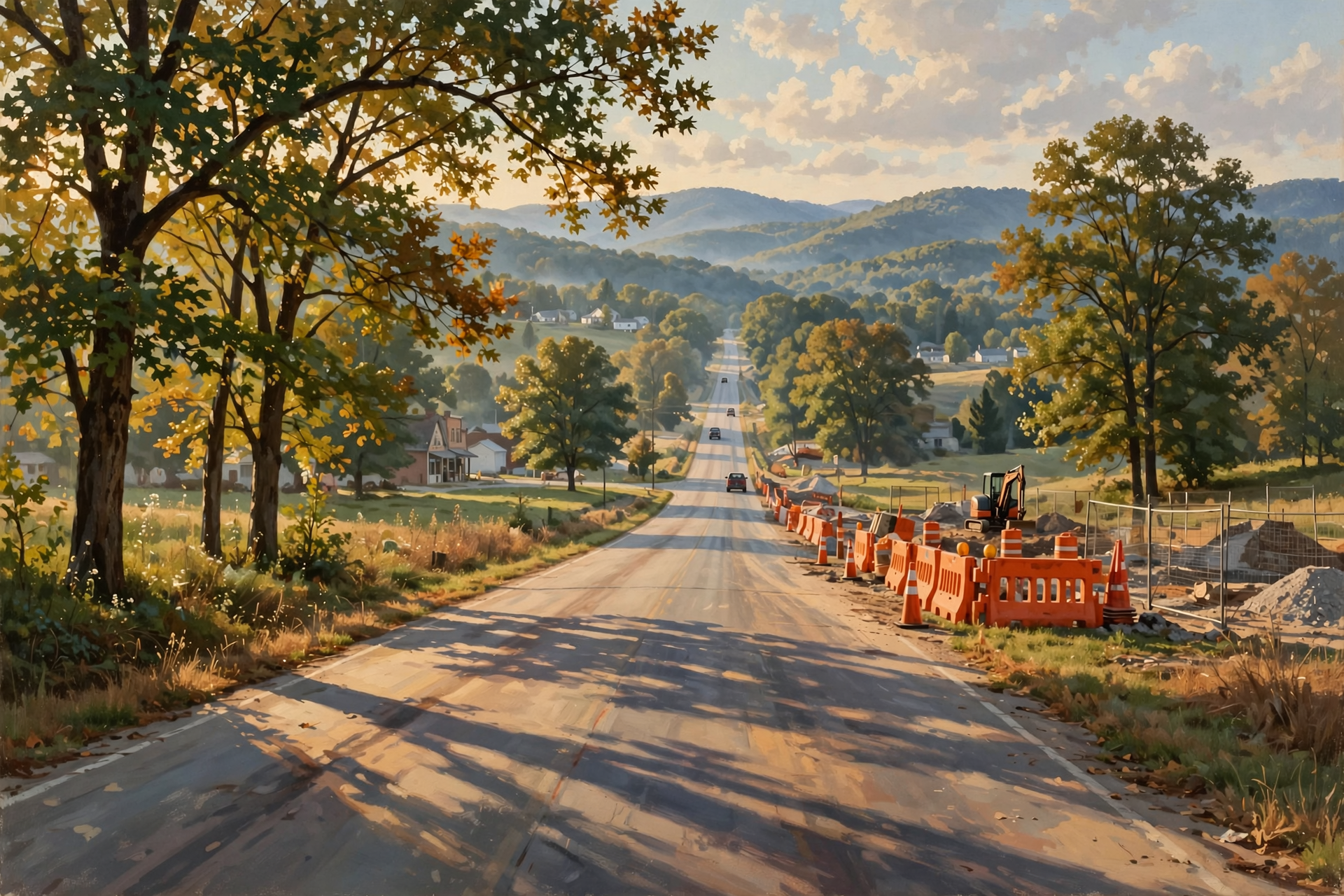 Illustration for 🚧 East Brainerd Road Now Closes Saturday, Smoke Smarts for a Dry Week and Ten Days Until We Fall Back: Your Roads & Commute Report