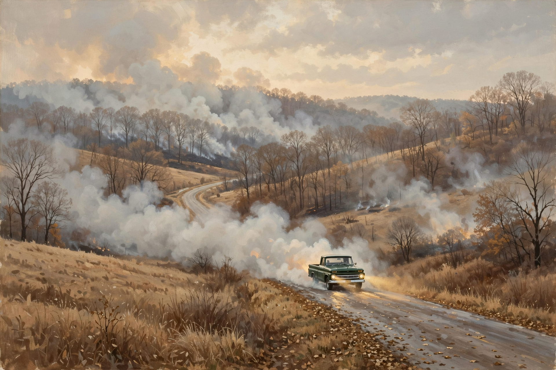 Illustration for 🔥 New: Dry Woods, Burn Permits and Smoke Smarts for the Road