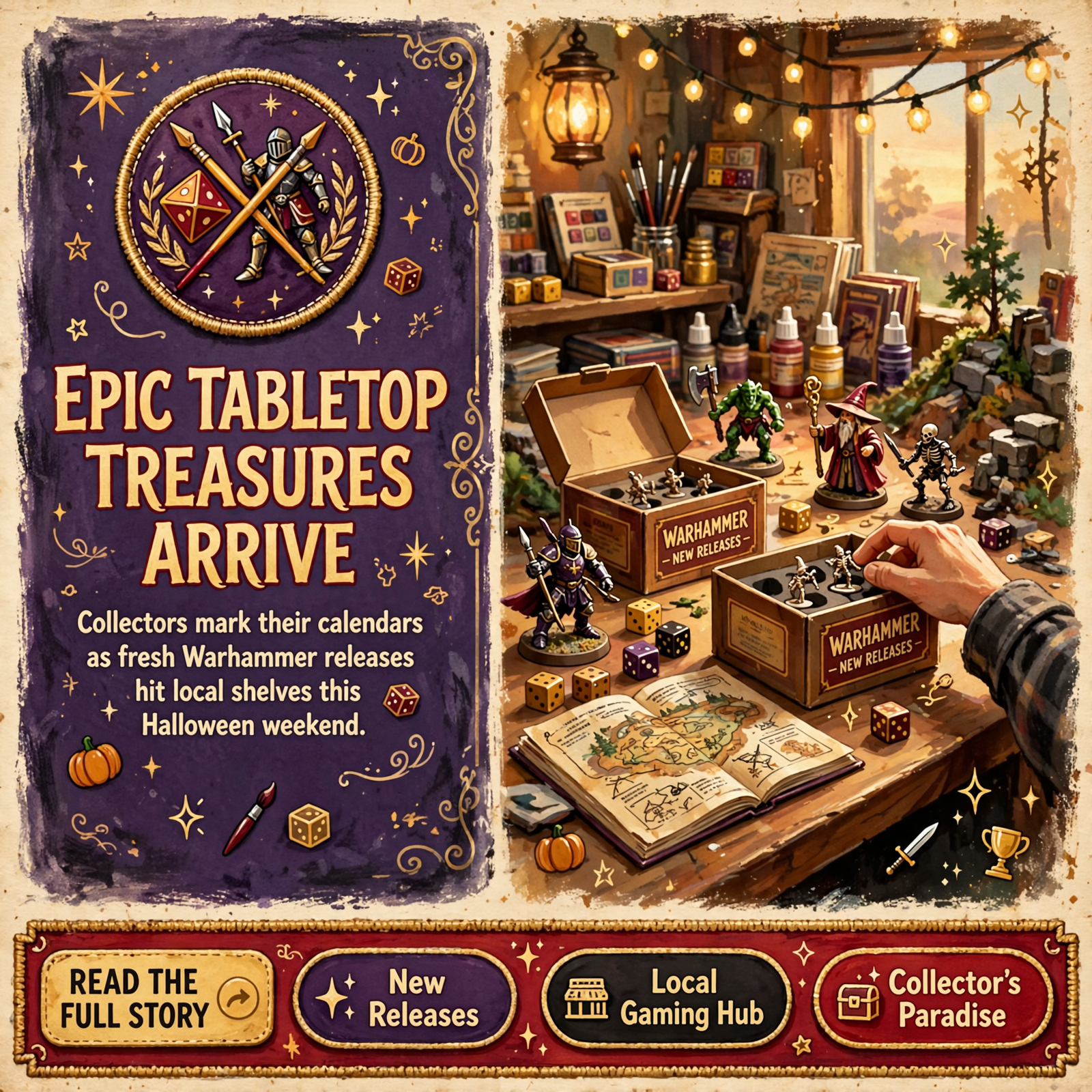 Featured image for "🎲 Warhammer New Releases Come to Pikeville on Halloween Weekend"