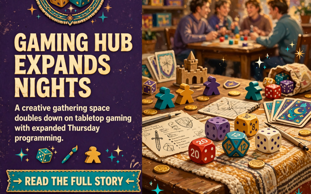🎲 The Lazy Buzzard Expands Thursday Gaming Nights in Pikeville