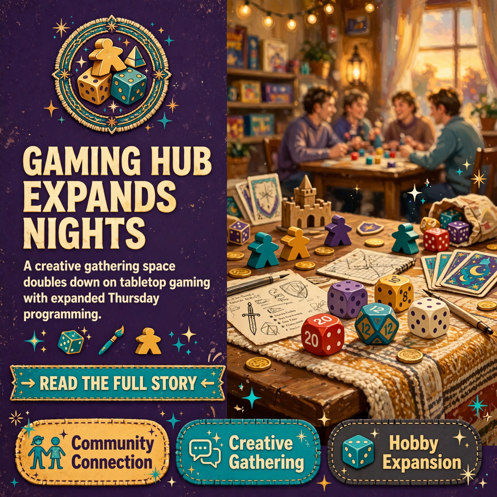 Featured image for "🎲 The Lazy Buzzard Expands Thursday Gaming Nights in Pikeville"