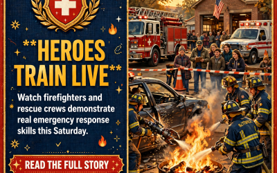 🚒 First Responder Day Comes to Sparta with Live Fire and Rescue Demos