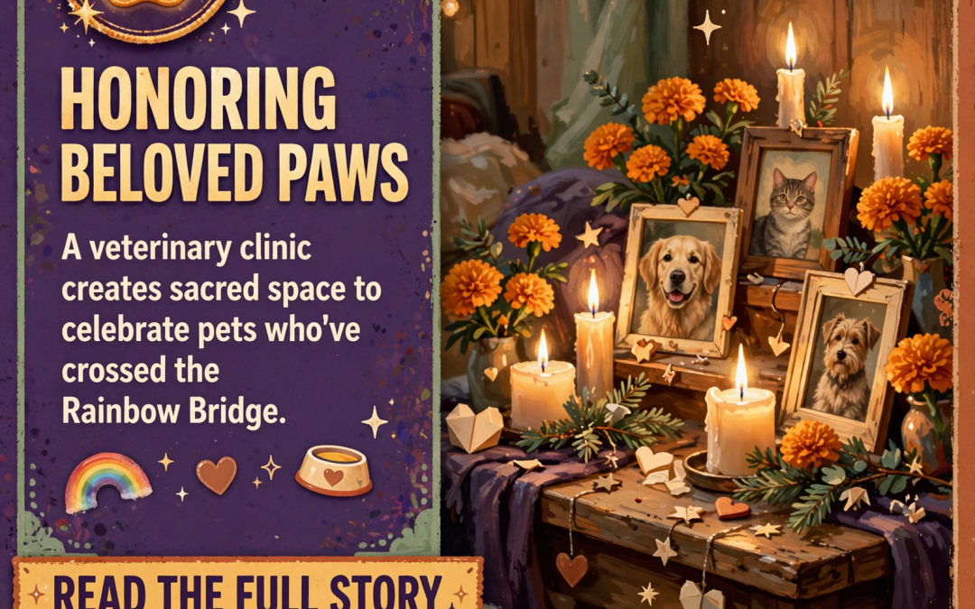 🐾 Coops Creek Veterinary Clinic Honors Beloved Pets on Día de los Muertos – October 27th in Dunlap