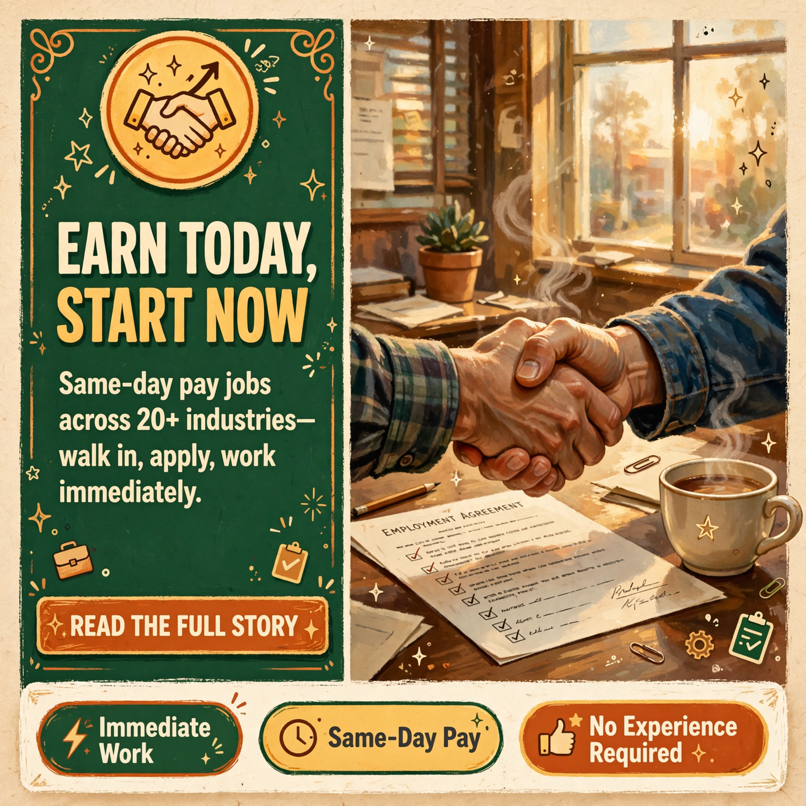 Featured image for "💼 Same-Day Pay Jobs Available Now in Chattanooga - Labor Finders Hiring Across 20+ Industries"