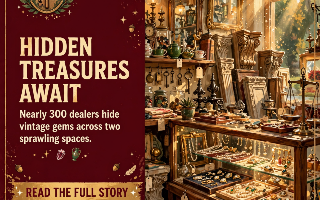 🏛️ Chattanooga’s Antique Treasure Trove: Nearly 300 Dealers Across Two Massive Stores