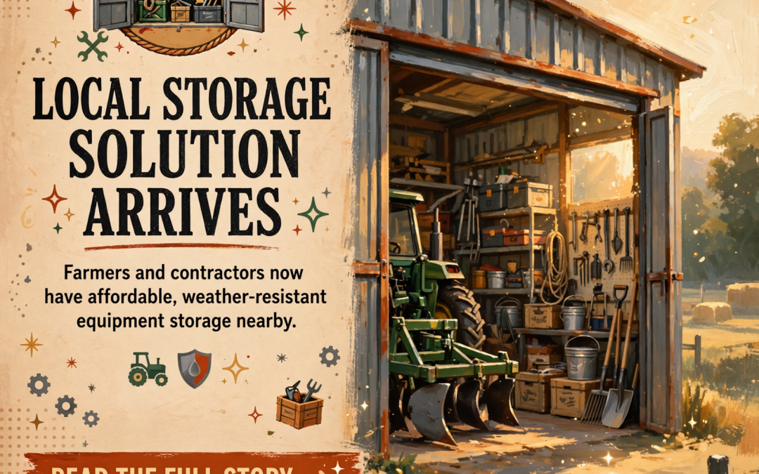 🛠️ Summertown Metals Offers Equipment Shed Kits for Farm and Contractor Storage