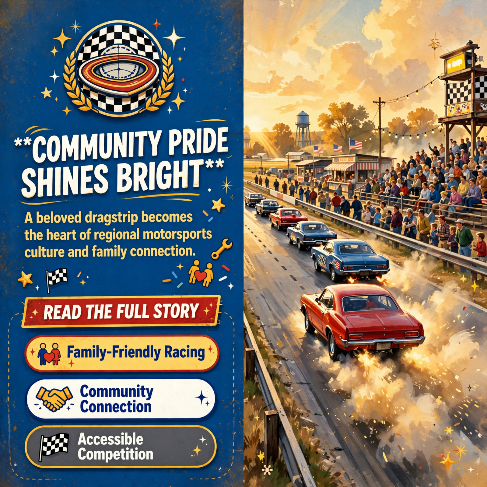 Featured image for "🏁 Community Pride Shines at Brainerd Motorsports Park in Ringgold"