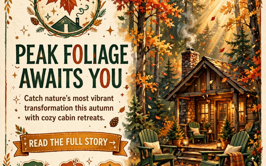 🍂 Fall Colors Are Here – Time to Book Your Getaway at Fall Creek Falls