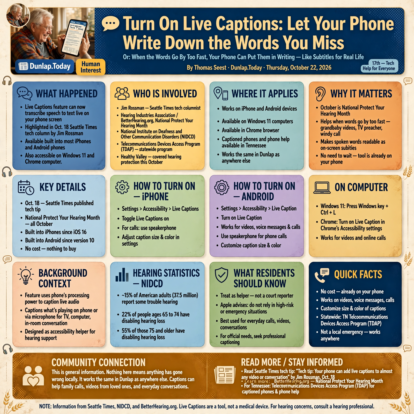 Story infographic