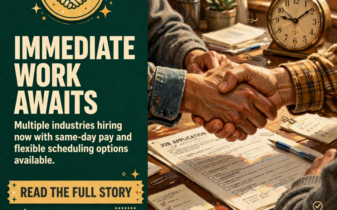 🚨 Labor Finders Chattanooga Now Hiring Across Multiple Industries – Same-Day Pay Available