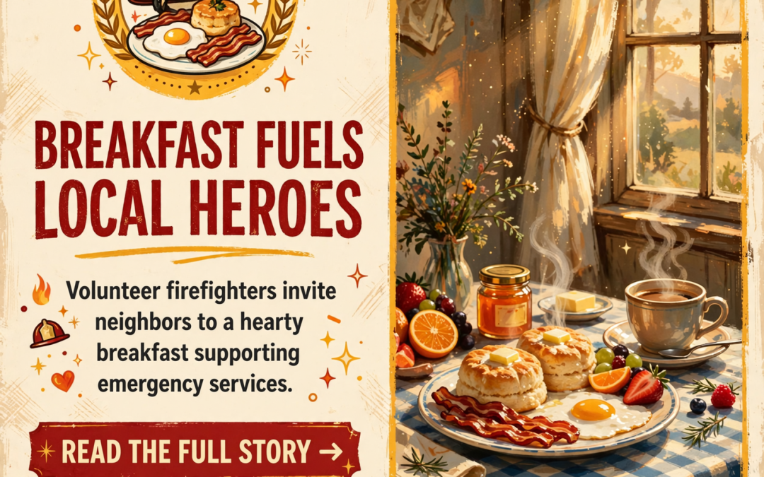 🍳 Community Breakfast Fundraiser Supports Fall Creek Falls Fire Dept in Spencer