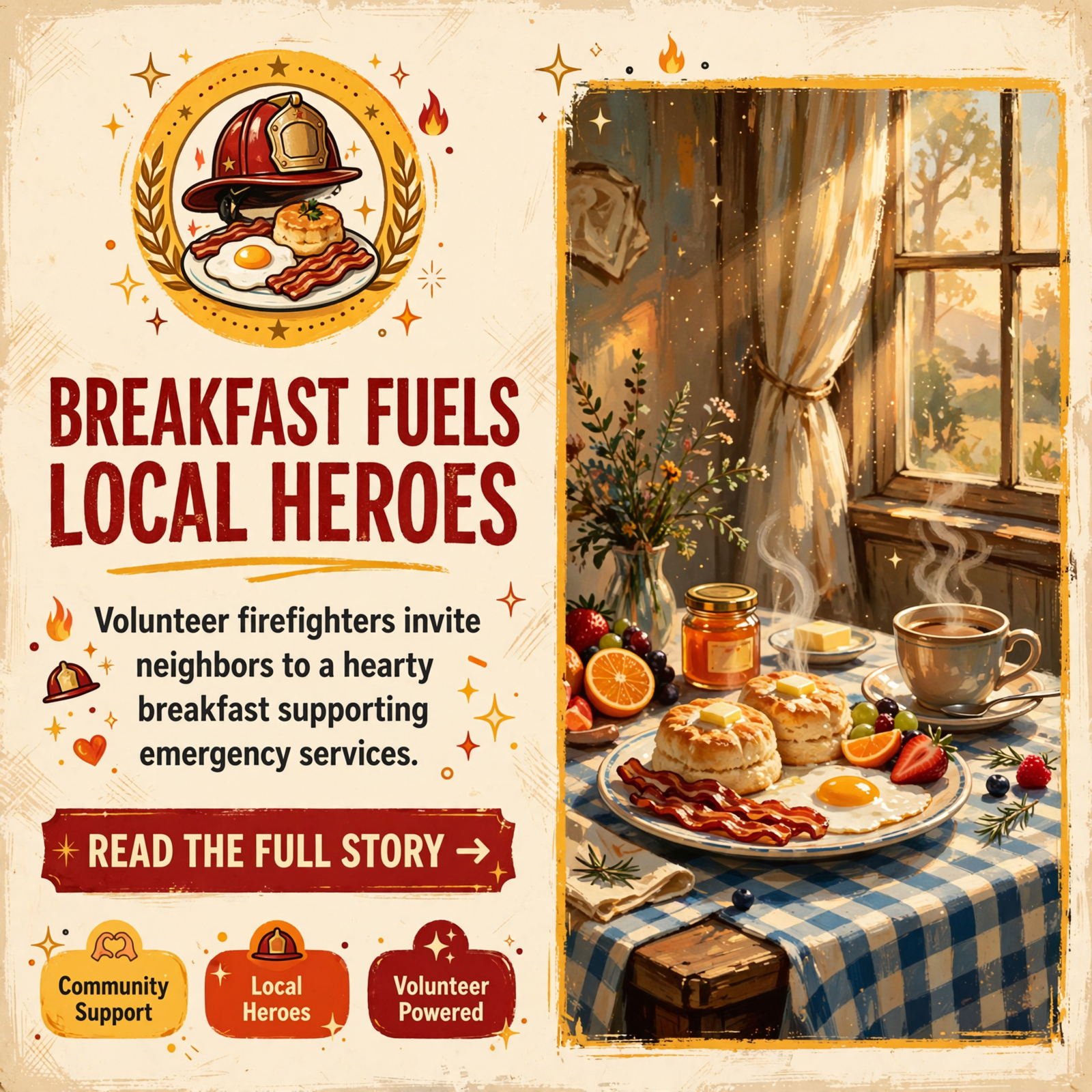 π³ Community Breakfast Fundraiser Supports Fall Creek Falls Fire Dept in Spencer β Featured Image Featured image for "π³ Community Breakfast Fundraiser Supports Fall Creek Falls Fire Dept in Spencer"