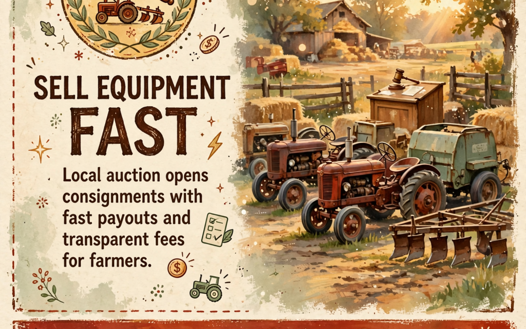 🚜 RLM Land & Auction Opens Consignments for November 21 Auction in Pikeville