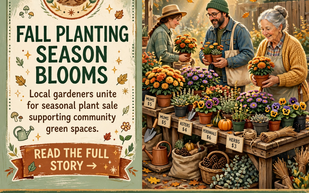 🌱 Warren County Master Gardeners Fall Plant Sale Coming to McMinnville