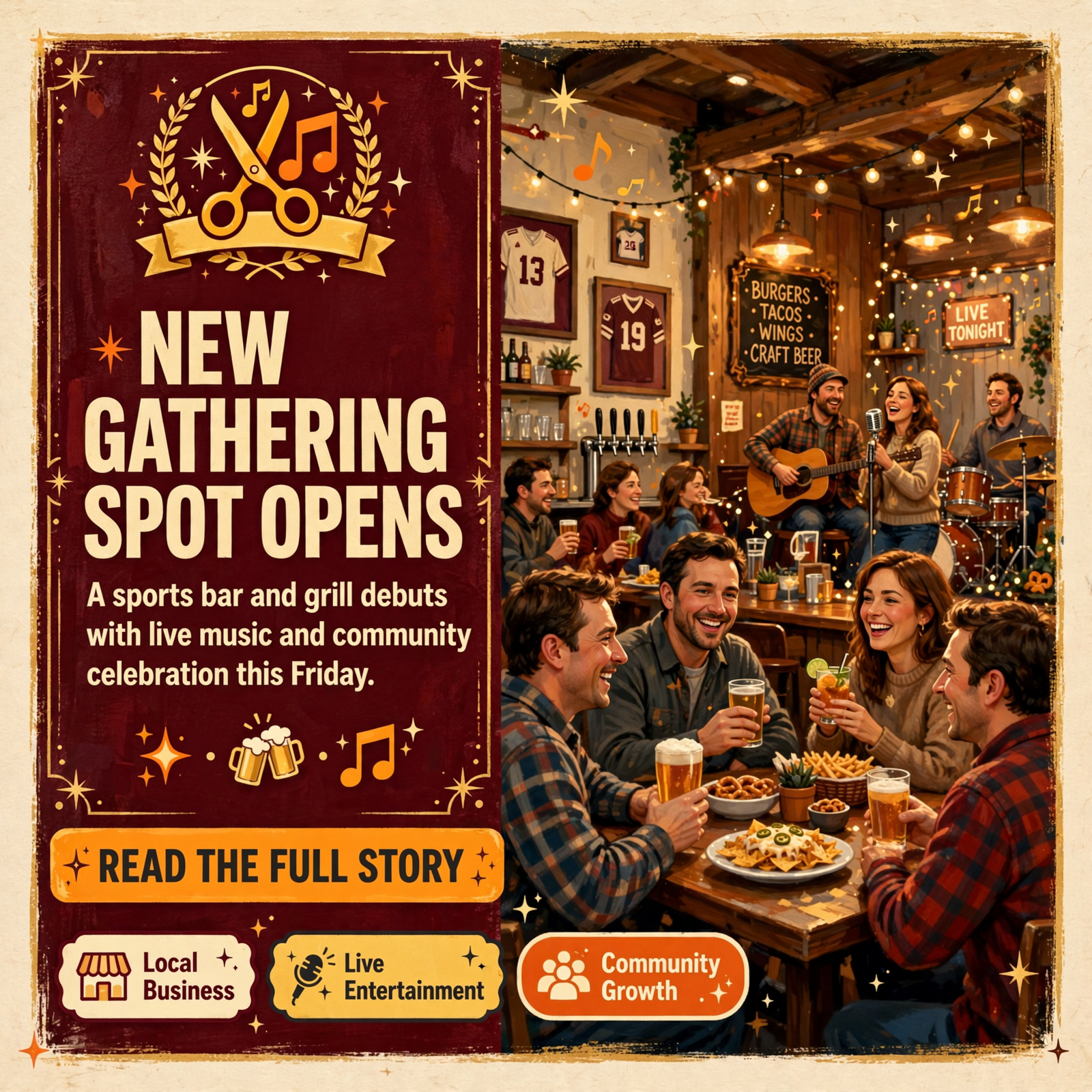 Featured image for "🎉 Willy T's Off Main Opens with Ribbon Cutting and Live Music in Pikeville"