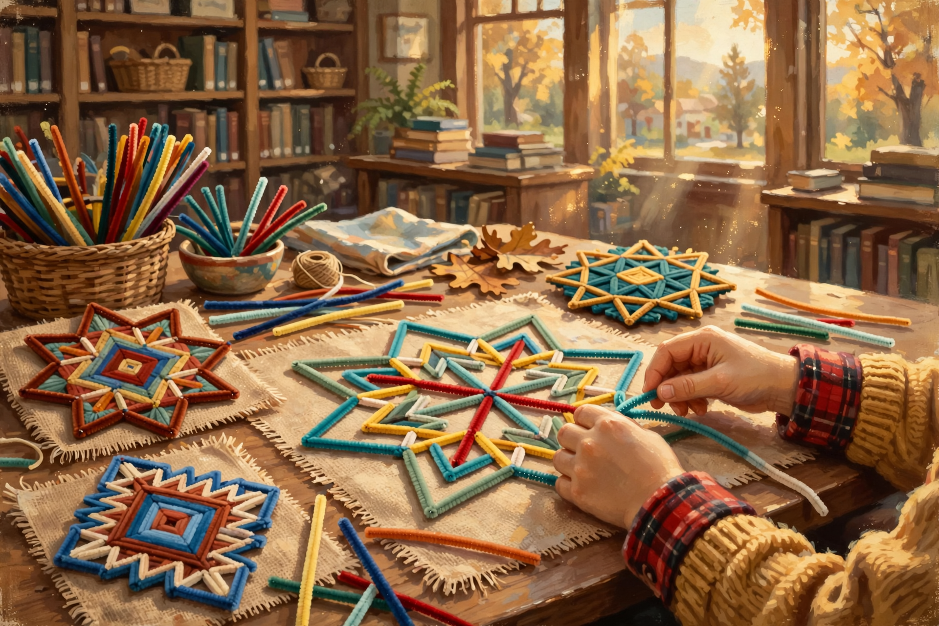 Illustration for 🪶 Make Quill Art for Native American Heritage Month at the Huntsville Library