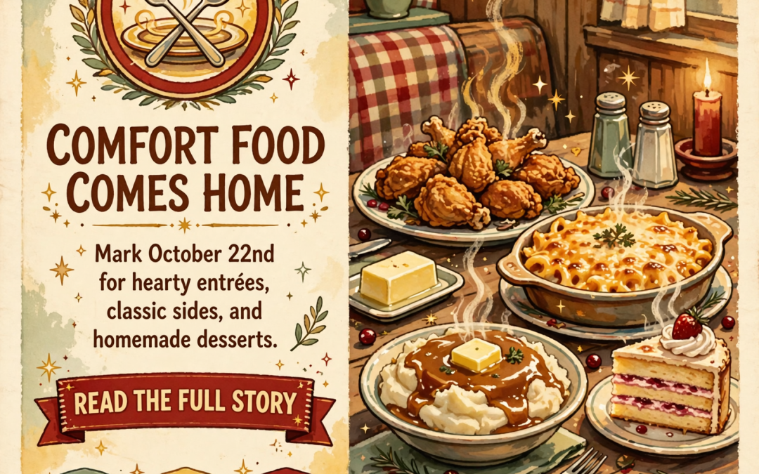 🍽️ Cafe on 28 Serves Up Comfort Food Favorites on October 22nd in Whitwell