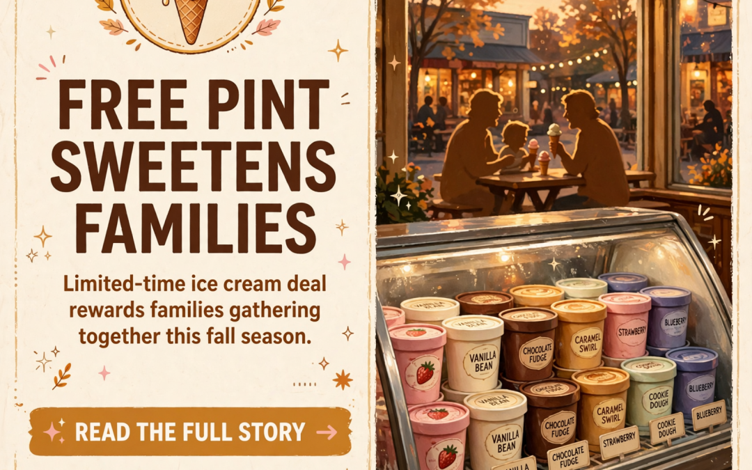 🍦 Free Pint with Family Pack at Udder Yum Ice Cream Shoppe in Dunlap – Offer Ends Oct. 31