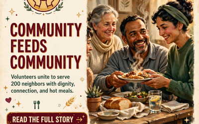 🍽️ Catholic Charities of East Tennessee ‘s Bridge Ministry Serves 200 Neighbors with Hot Meals