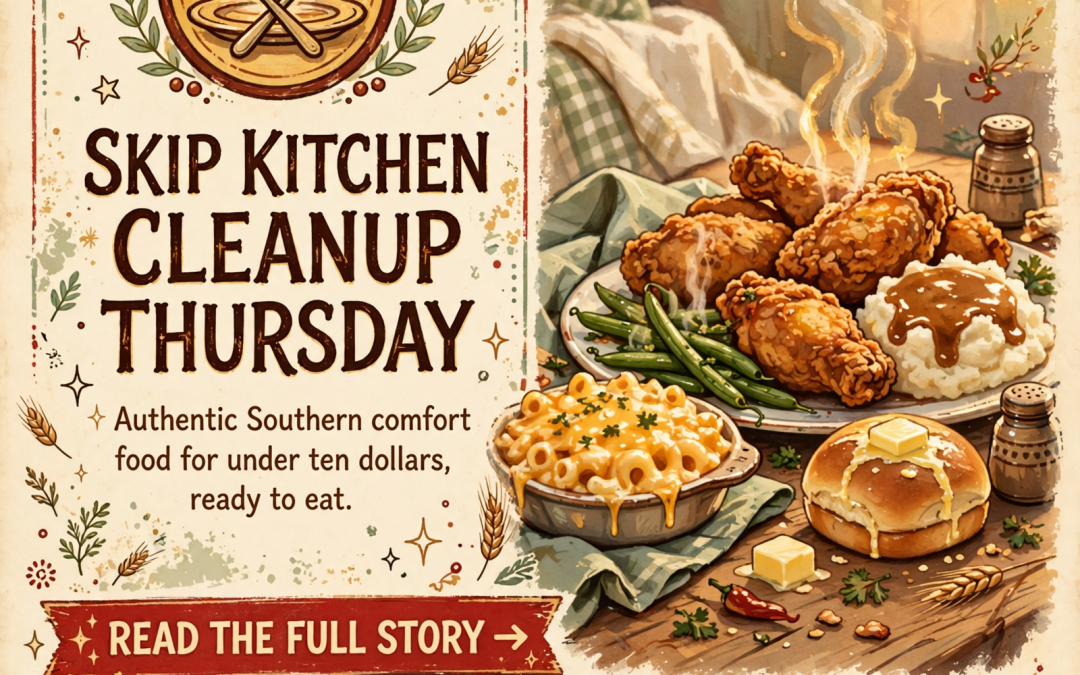🍗 Thursday Chicken & Dressing Special at Tammy’s Market in McMinnville – $9.99 for a Full Southern Plate