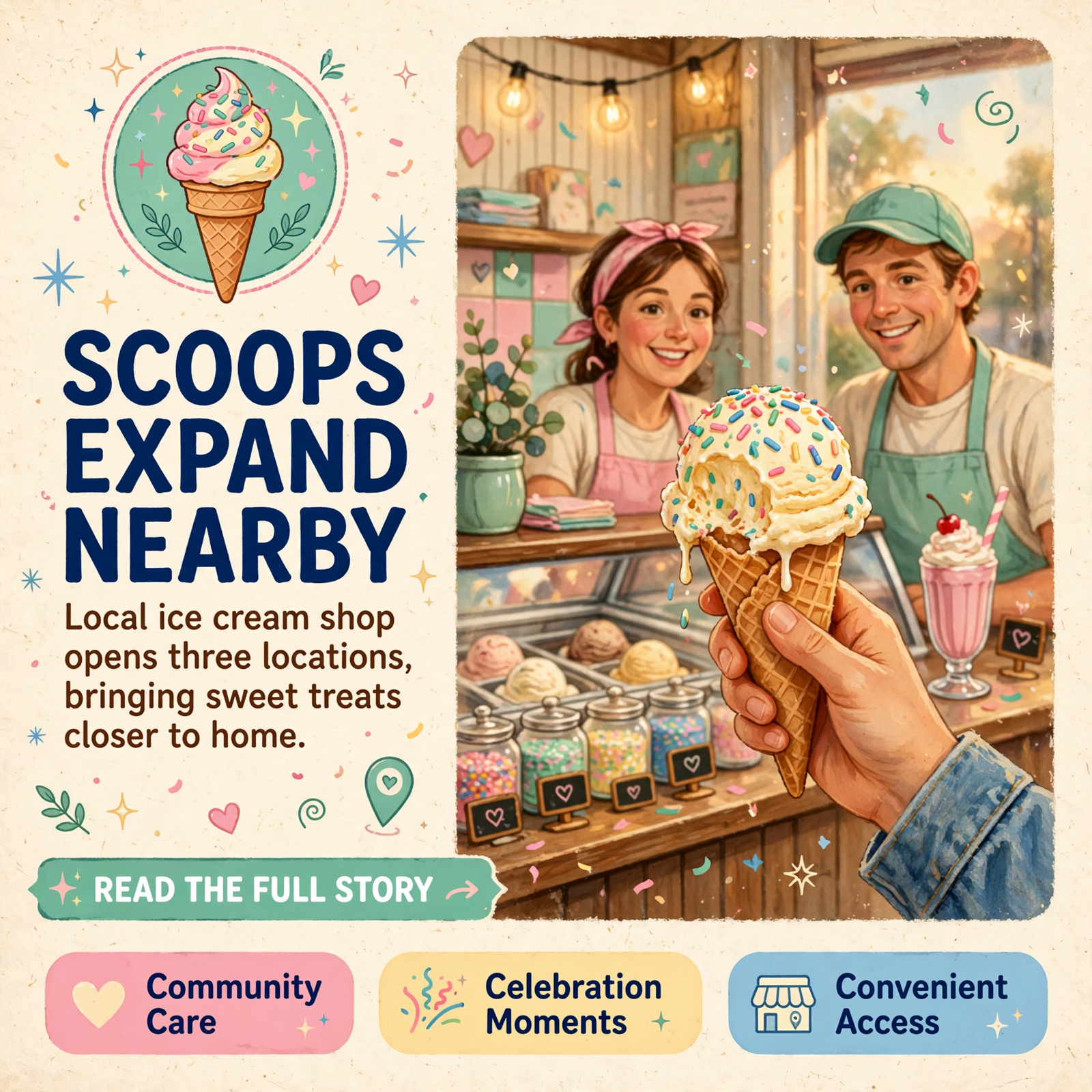 Featured image for "🍦 Sweet Treats Brings Three Locations to the Chattanooga Area - Fort Oglethorpe, Hixson, and Chattanooga"